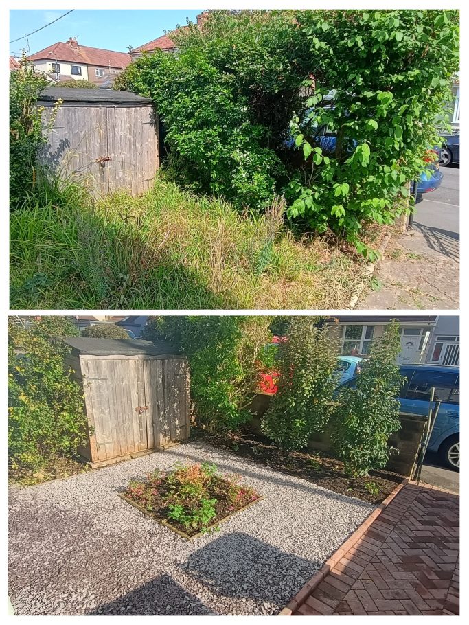 Front garden makeover